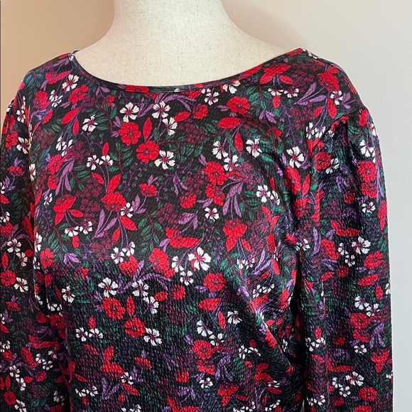 Draper James Belle Meade Floral Bow-Back Dress M NWT - Picture 2 of 8